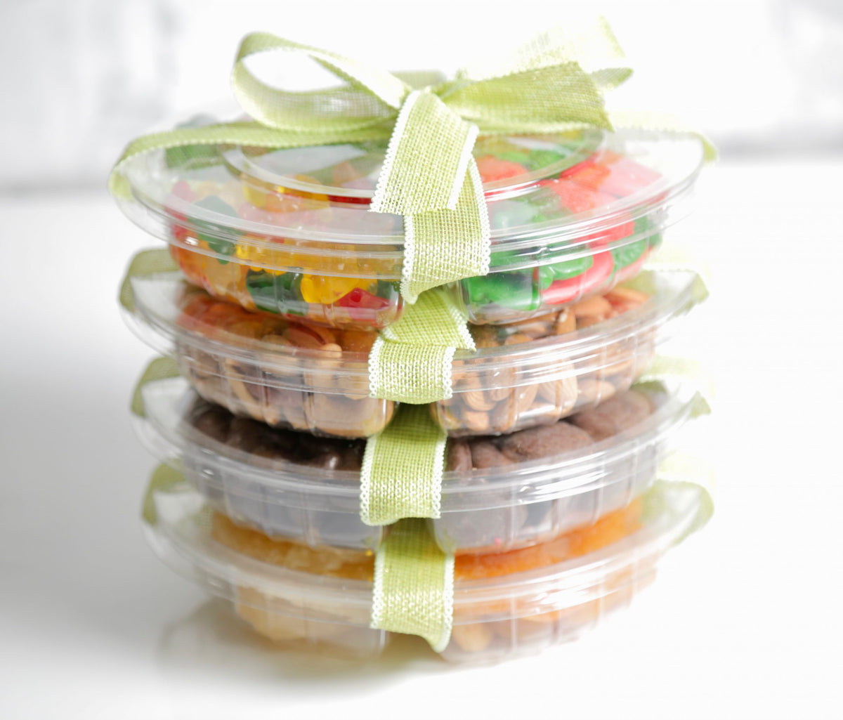 Four-Tier Nuts & Candy Gift Tower