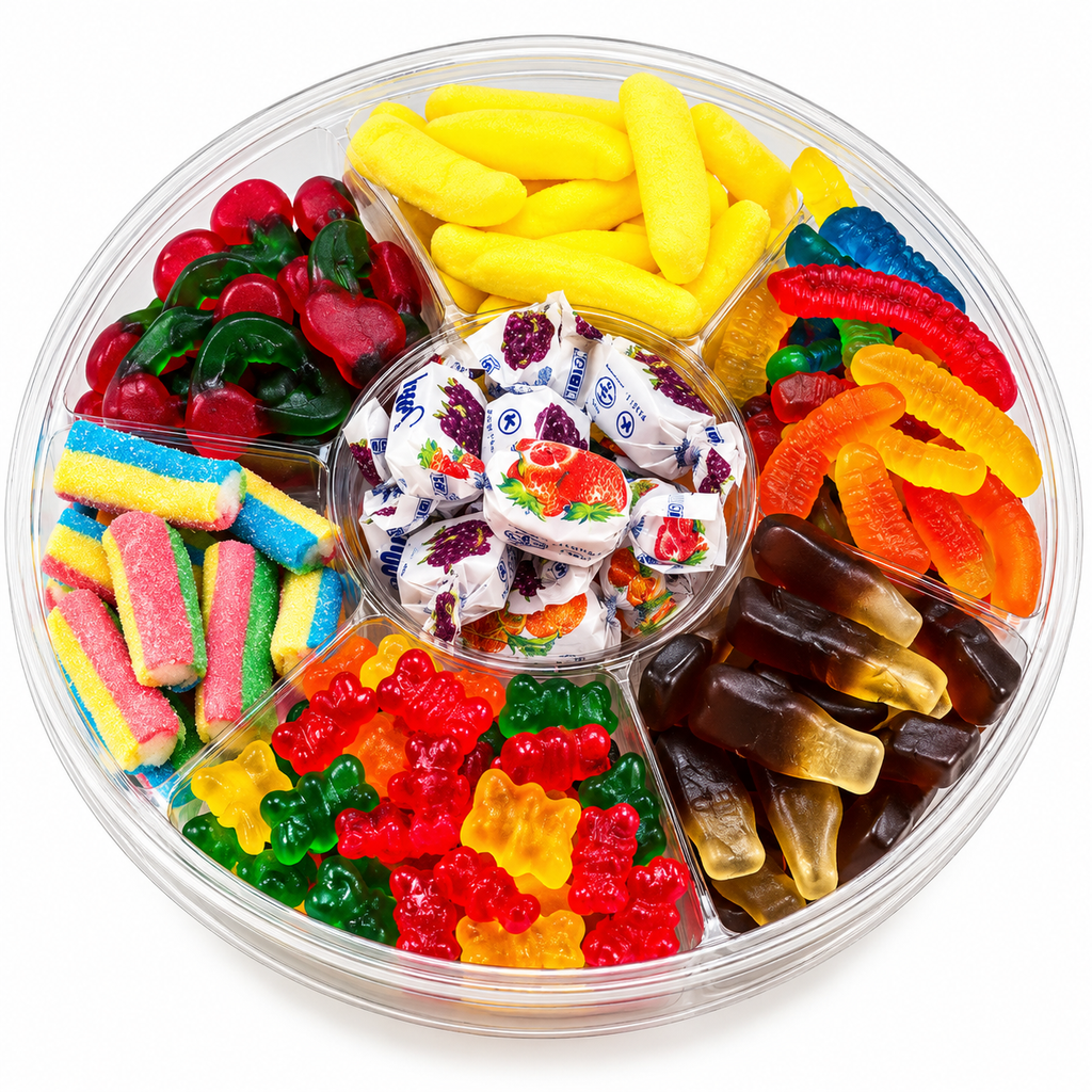 Seven-Section Candy Platter