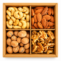 Four-Section Roasted Nut Gift Platter