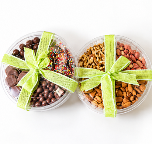 Chocolate & Nut Gift Platter Duo