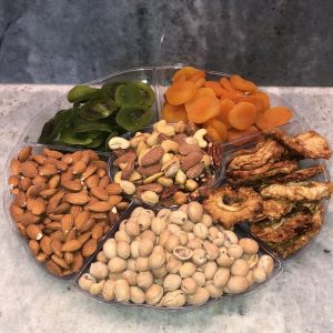 Deluxe Simcha Nuts and Dried Fruit Platter (perfect for simchas!)
